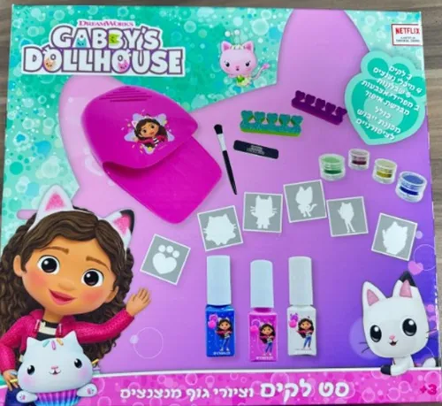 סט יצירה וציורי גוף גבי